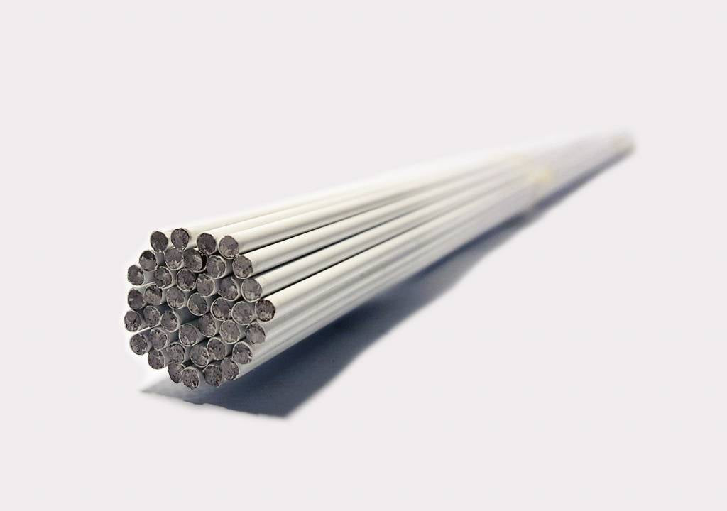 IJzerdraad Wit RAL9010 PET Coated Staven ø2.0mm bundel à 1 kg Drabor Direct