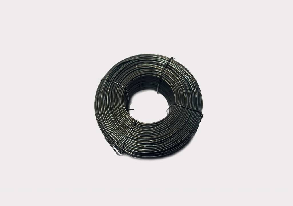 Spoel Vlechtdraad zwart gegloeid Ø 1,2mm (per 1,25 kg)